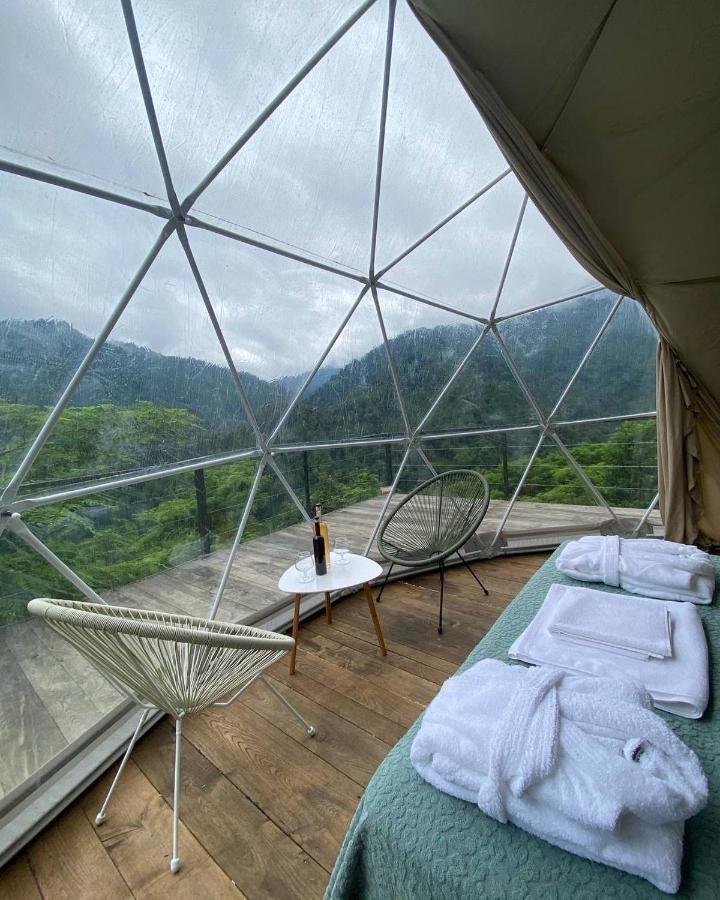Отель Mtirala Glamping Chakvistavi Экстерьер фото