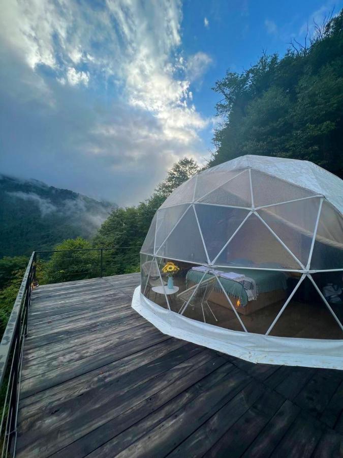 Отель Mtirala Glamping Chakvistavi Экстерьер фото