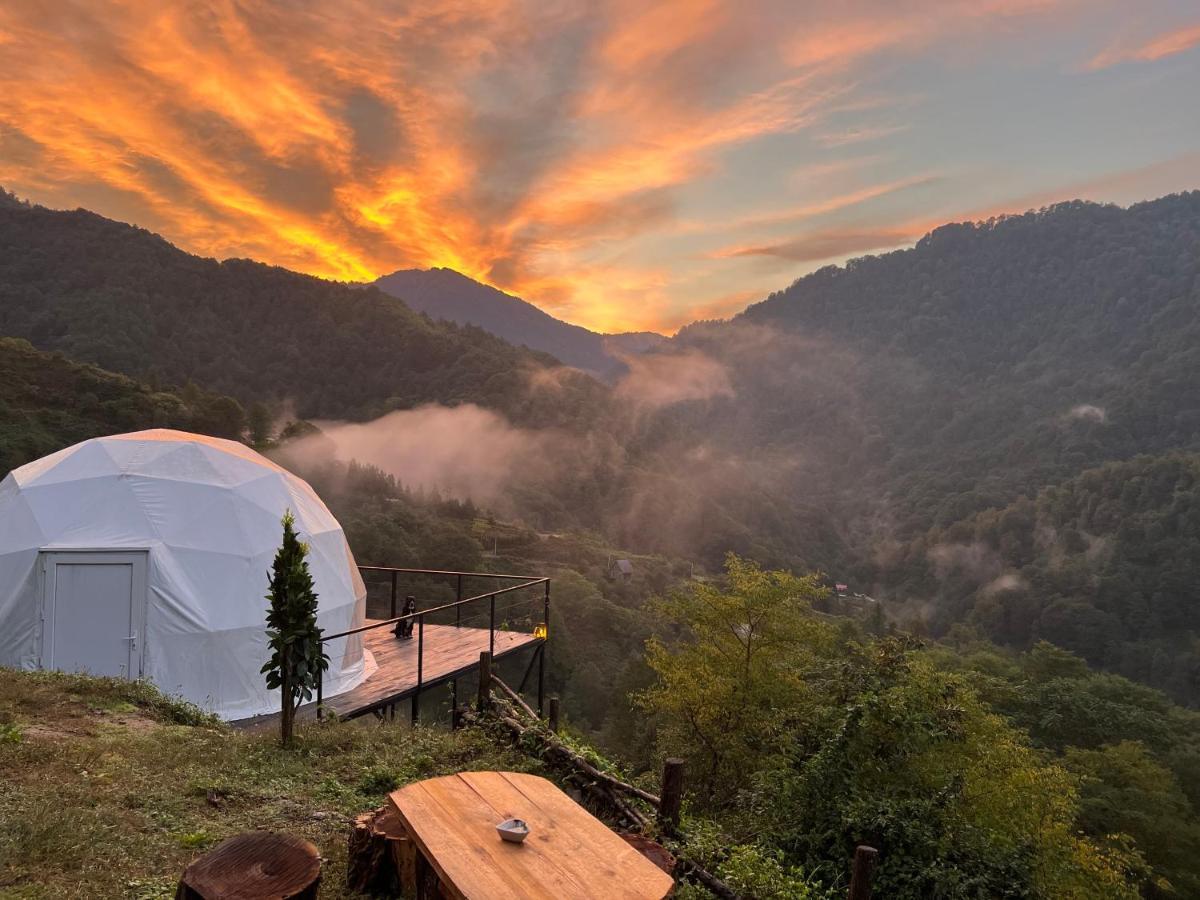 Отель Mtirala Glamping Chakvistavi Экстерьер фото