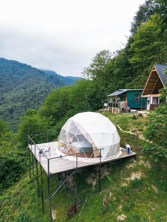 Отель Mtirala Glamping Chakvistavi Экстерьер фото