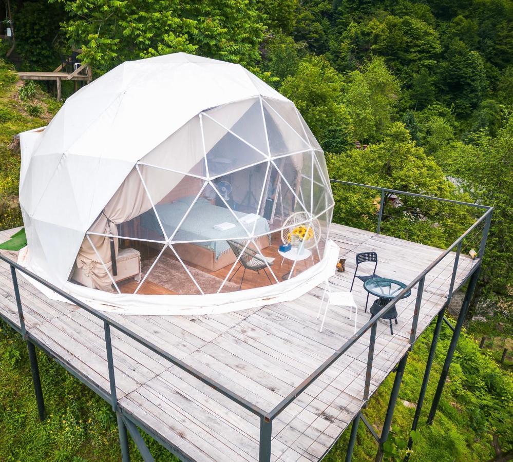 Отель Mtirala Glamping Chakvistavi Экстерьер фото