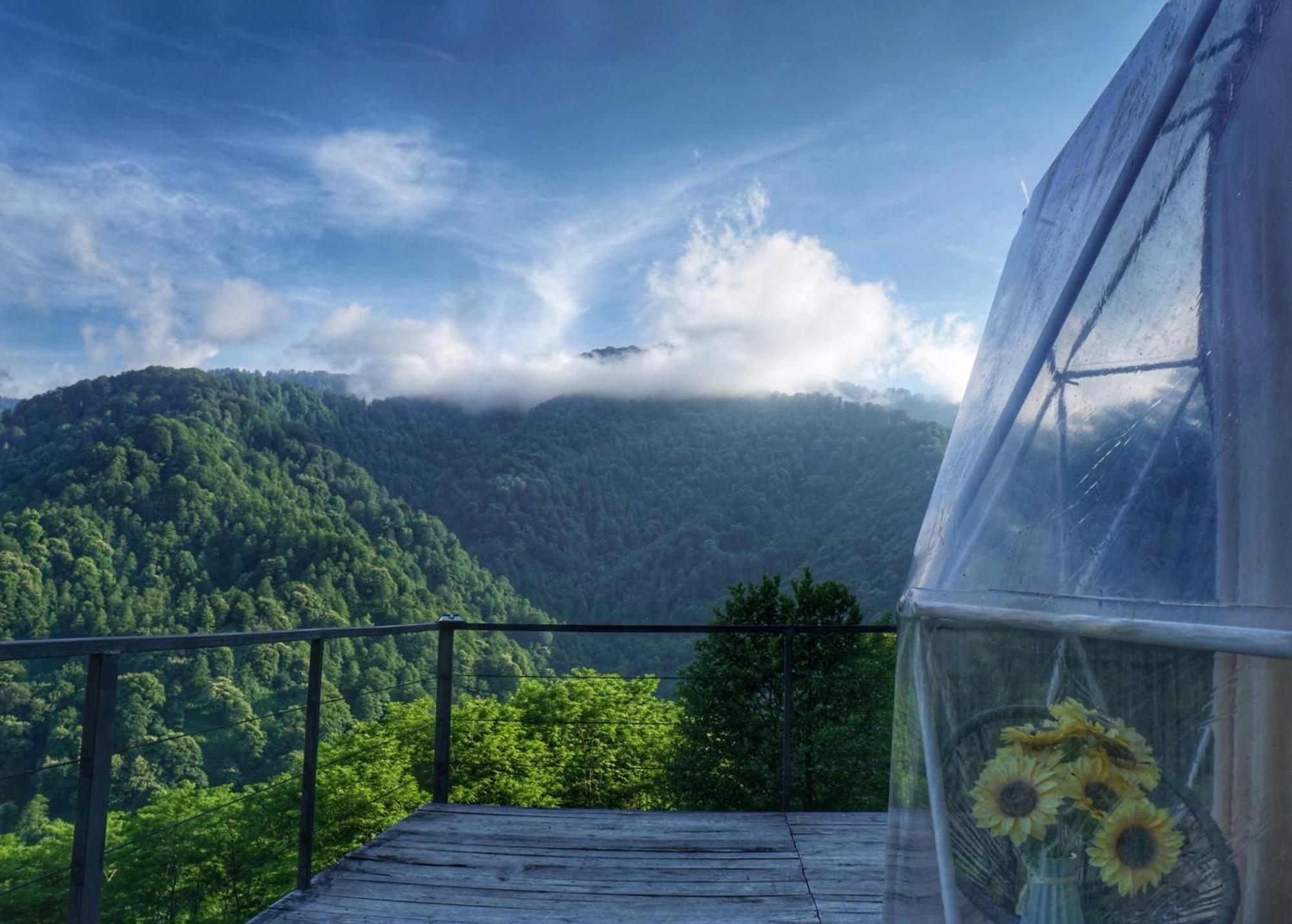 Отель Mtirala Glamping Chakvistavi Экстерьер фото