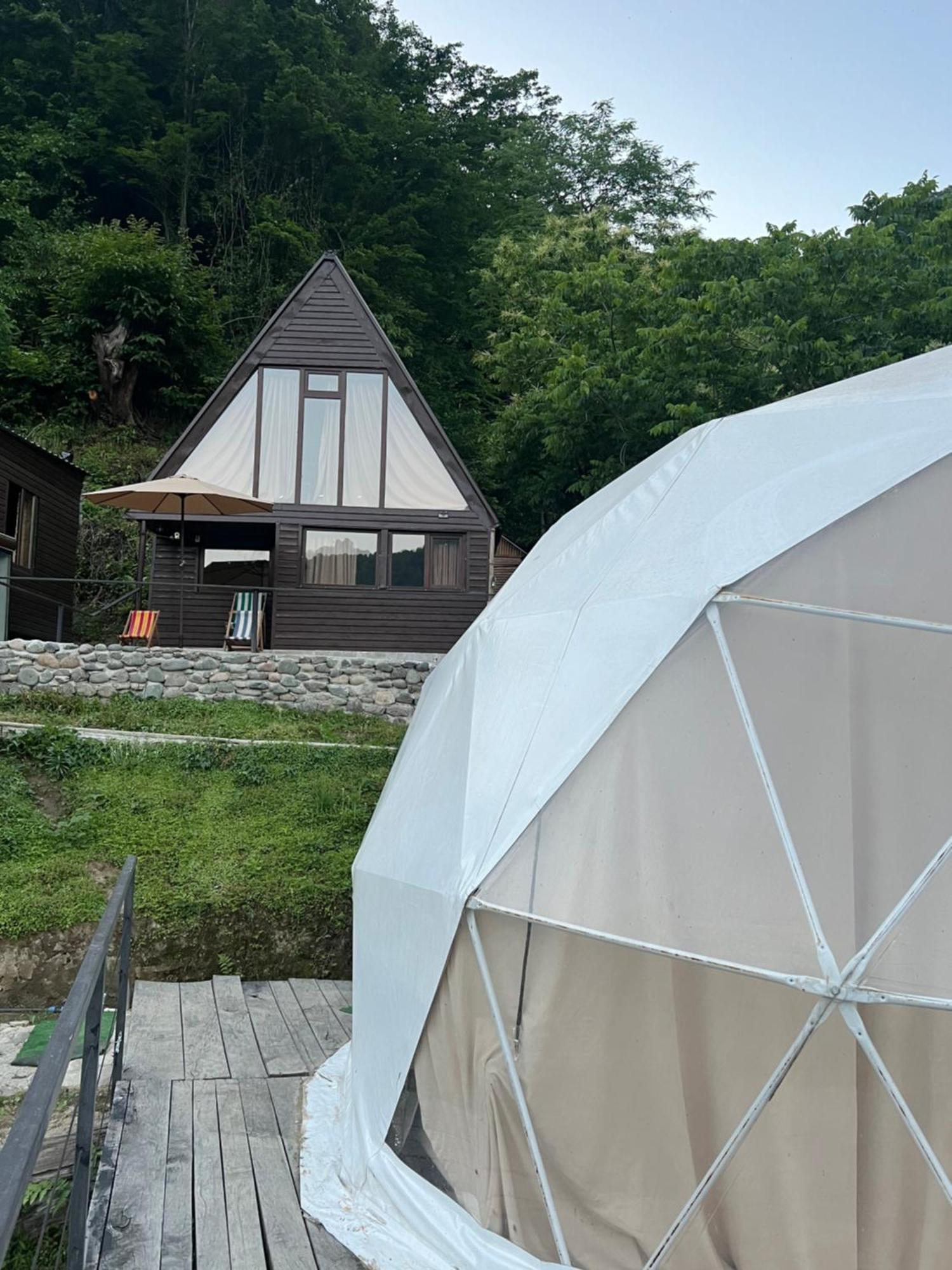Отель Mtirala Glamping Chakvistavi Экстерьер фото