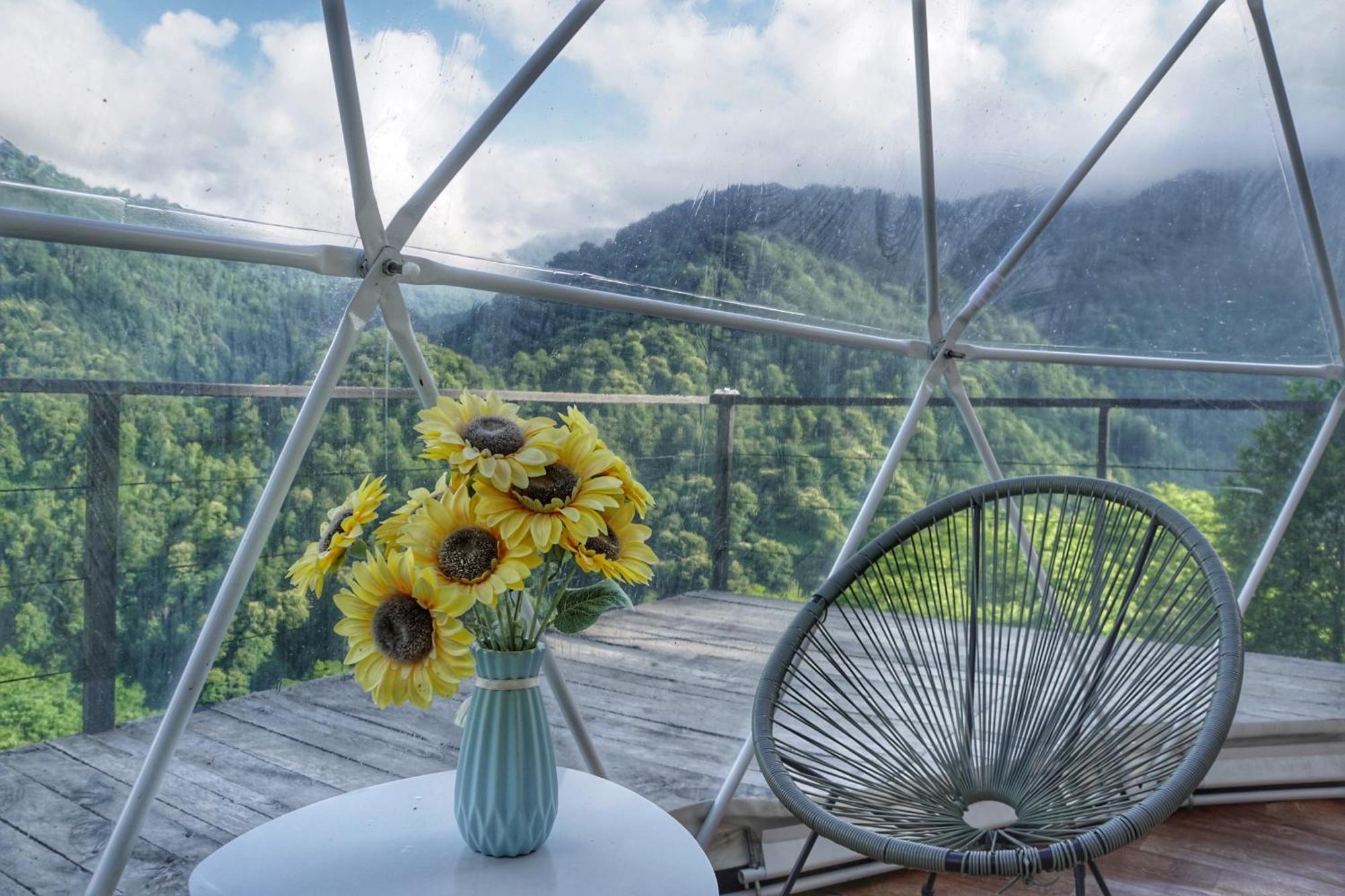 Отель Mtirala Glamping Chakvistavi Экстерьер фото