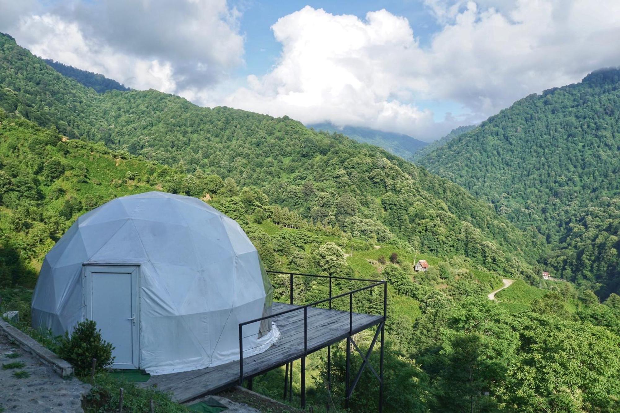 Отель Mtirala Glamping Chakvistavi Экстерьер фото
