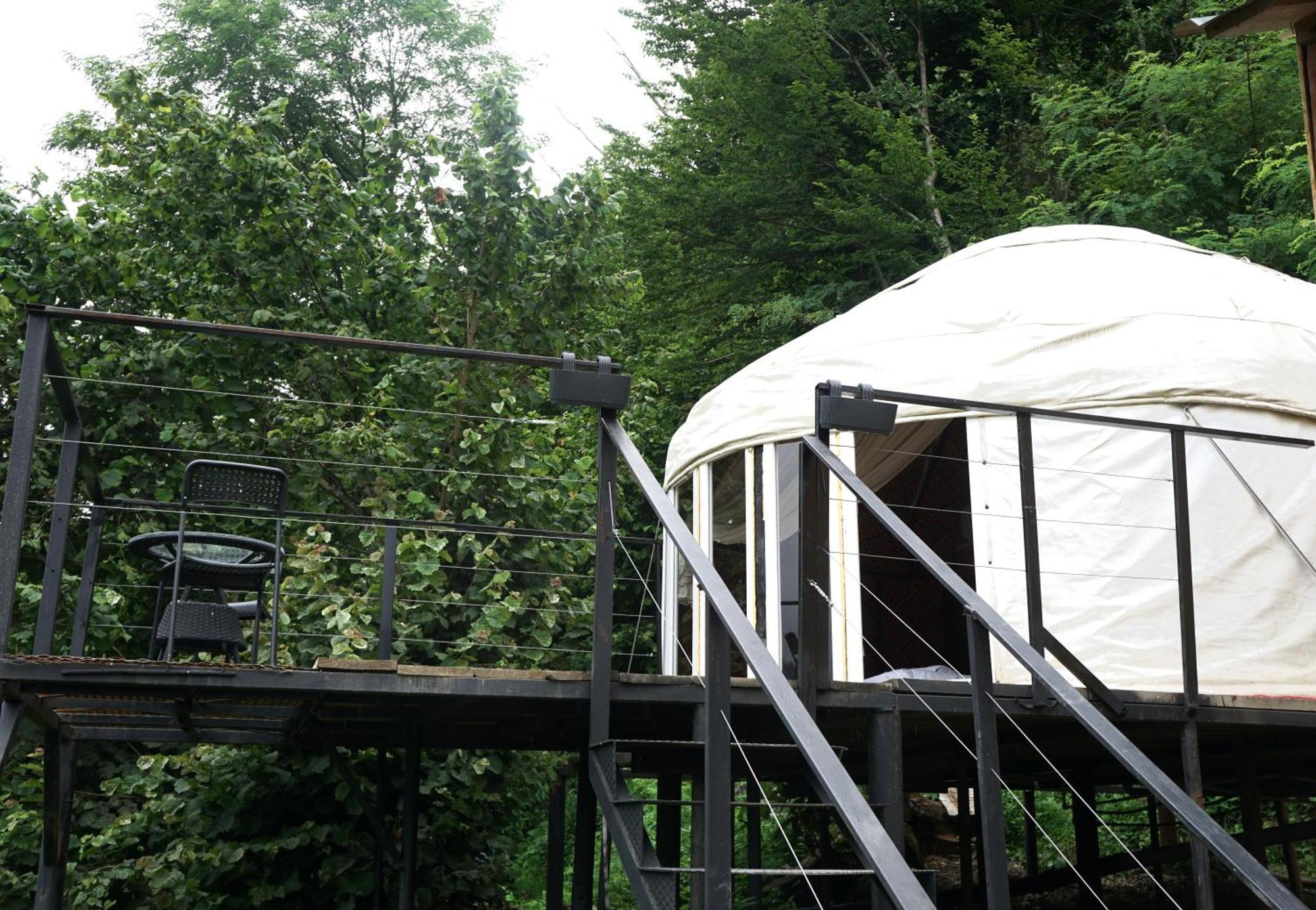 Отель Mtirala Glamping Chakvistavi Экстерьер фото